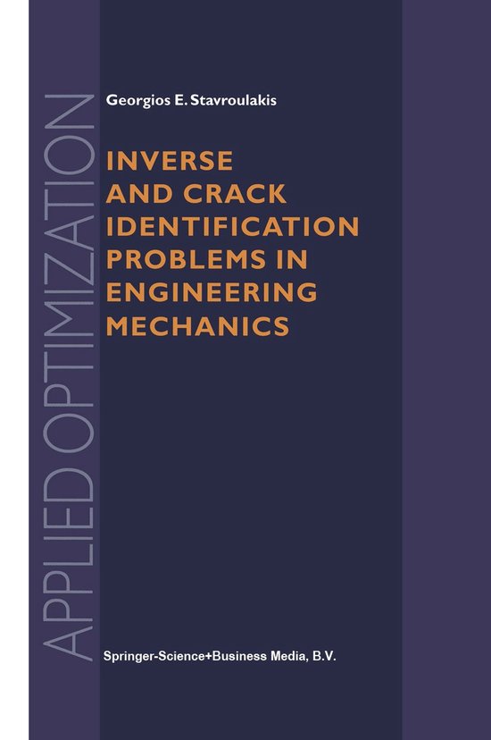 Applied Optimization46- Inverse and Crack Identification Pro ... - cover