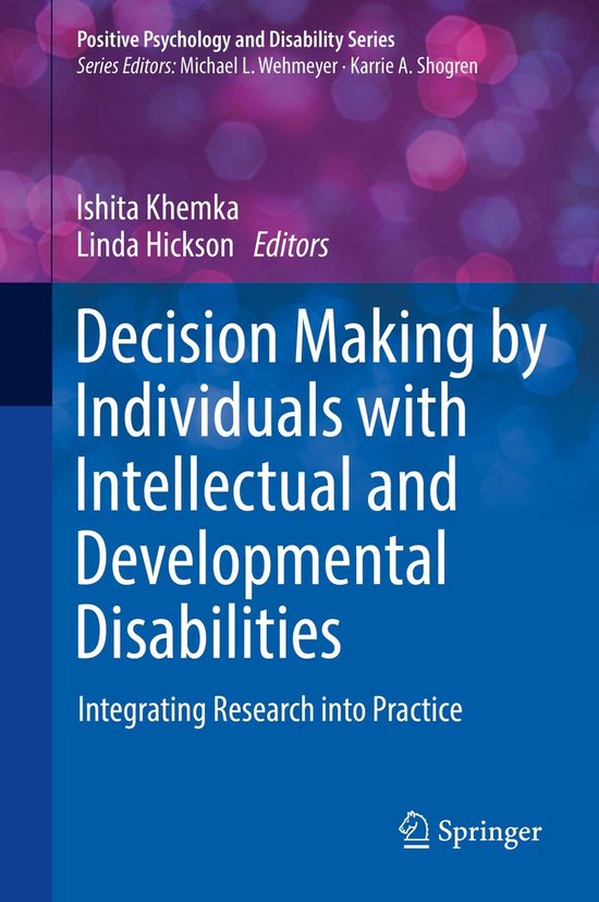 Decision Making by Individuals with Intellectual and Develop ... - cover