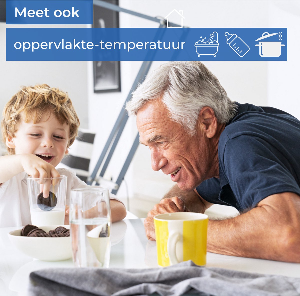 Beurer FT 65 Infraroodthermometer – Voorhoofd-, Oor- & Objectmeting – Digitale Koortsthermometer – Baby & Volwassene - LED Koortsindicator – 10 Geheugenplaatsen – Meting in Seconden – Groot Display – Medisch Gecertificeerd – Incl. Batterijen – Wit — cadeau in Cadeau-ideeën - foto 4