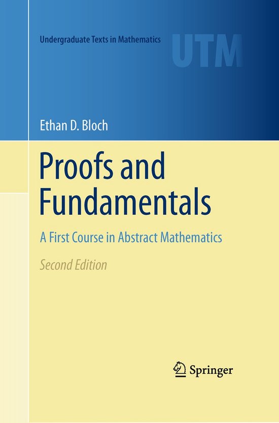 Proofs and Fundamentals - cover