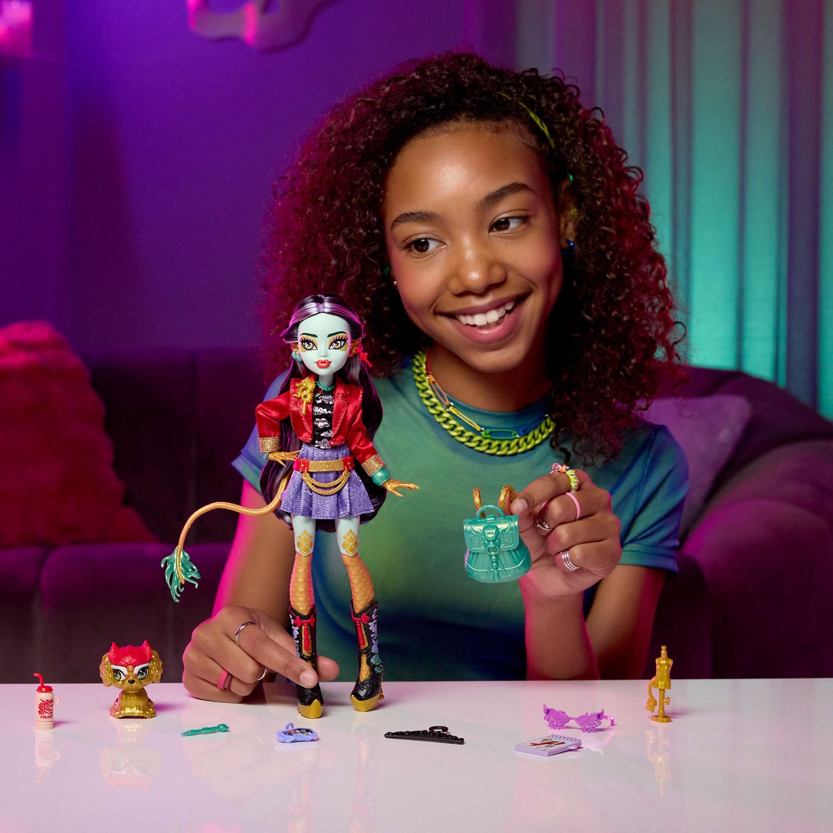 Monster High Jinafire Long - Modepop — afbeelding 7