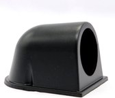 Allecto Plus - Zwarte instrument houder voor aanpassingen in auto interieur - 52mm - Auto onderdelen - Installatie in dashboard