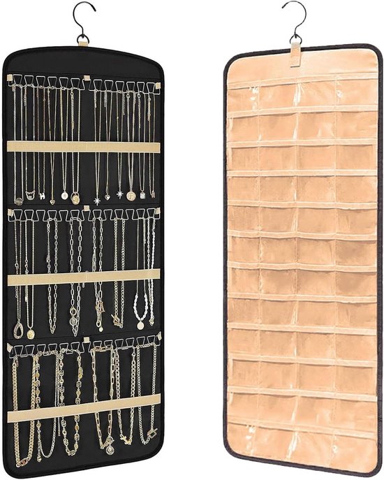 Sieradenhouder, Hangende Sieradenorganizer Rustieke Kettinghanger Oorbelhouder Met Doorzichtige Zakken Sieradenopslag Voor Oorbellen Kettingen En Houders Sleutels Zonnebril Sieradenhouder, Hangende Sieradenorganizer Rustieke Kettinghanger Oorbelhouder Met Doorzichtige Zakken Sieradenopslag Voor Oorbellen Kettingen En Houders Sleutels Zonnebril