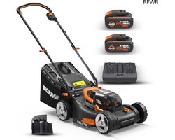 RFWR® Professionele Accu-Grasmaaier met Mulchfunctie voor Groene Gazons tot 500 m²