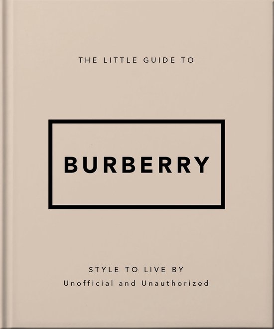 The Little Guide to Burberry - cover