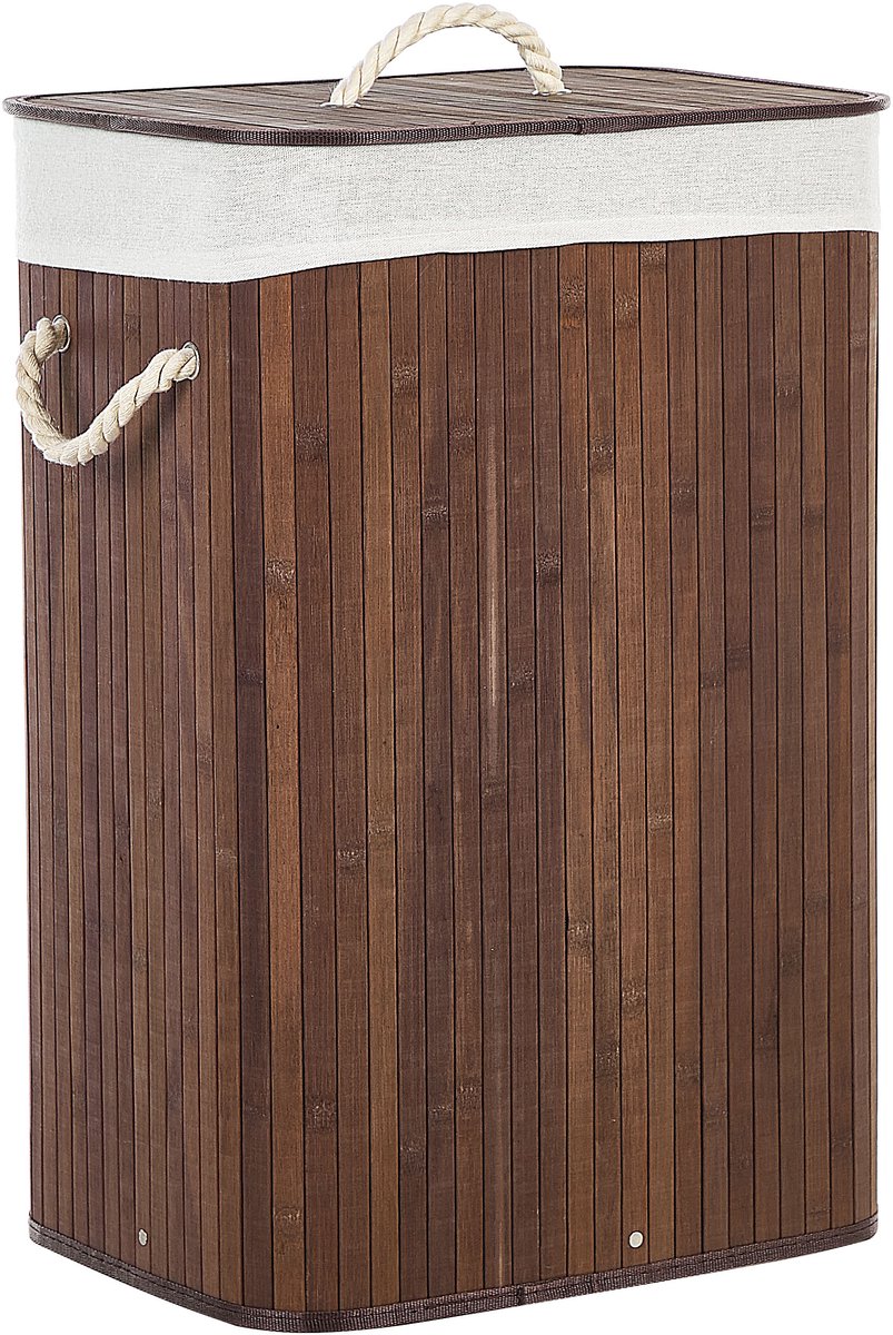Goedkoopste Mand KOMARI Bamboehout Donkerbruin