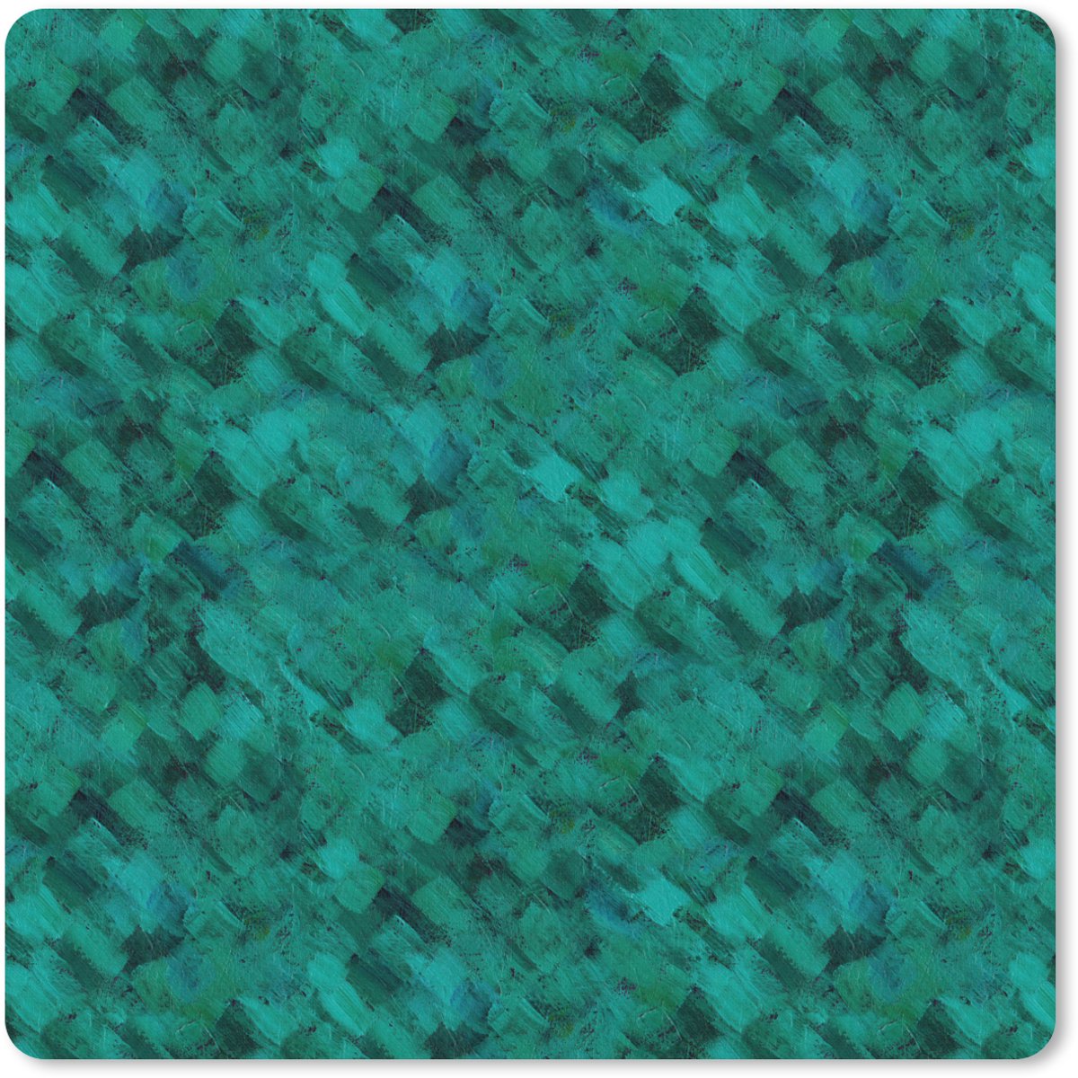 Muismat XXL 80x80 cm - Bureau onderlegger - Bureau mat Vloeiend - Olie - Verf - Groen - Bureaumat - Gaming mousepad xl - Bureaulegger groot - Computer deskmat