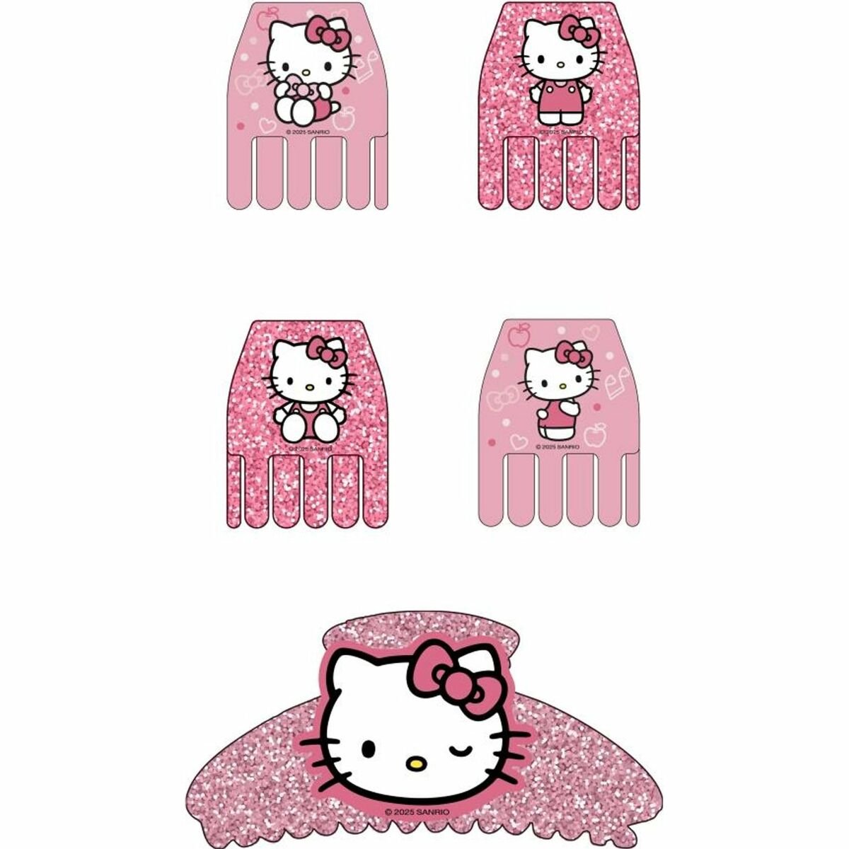 Haarspeldjes Hello Kitty Roze