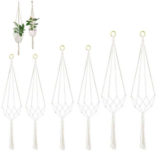 Spetebo Relax Hangstoel, 80 cm, inclusief kussen, naturel, hangmand voor binnen en buiten, hangende stoel, mand, schommel van katoen, gevlochten outdoor