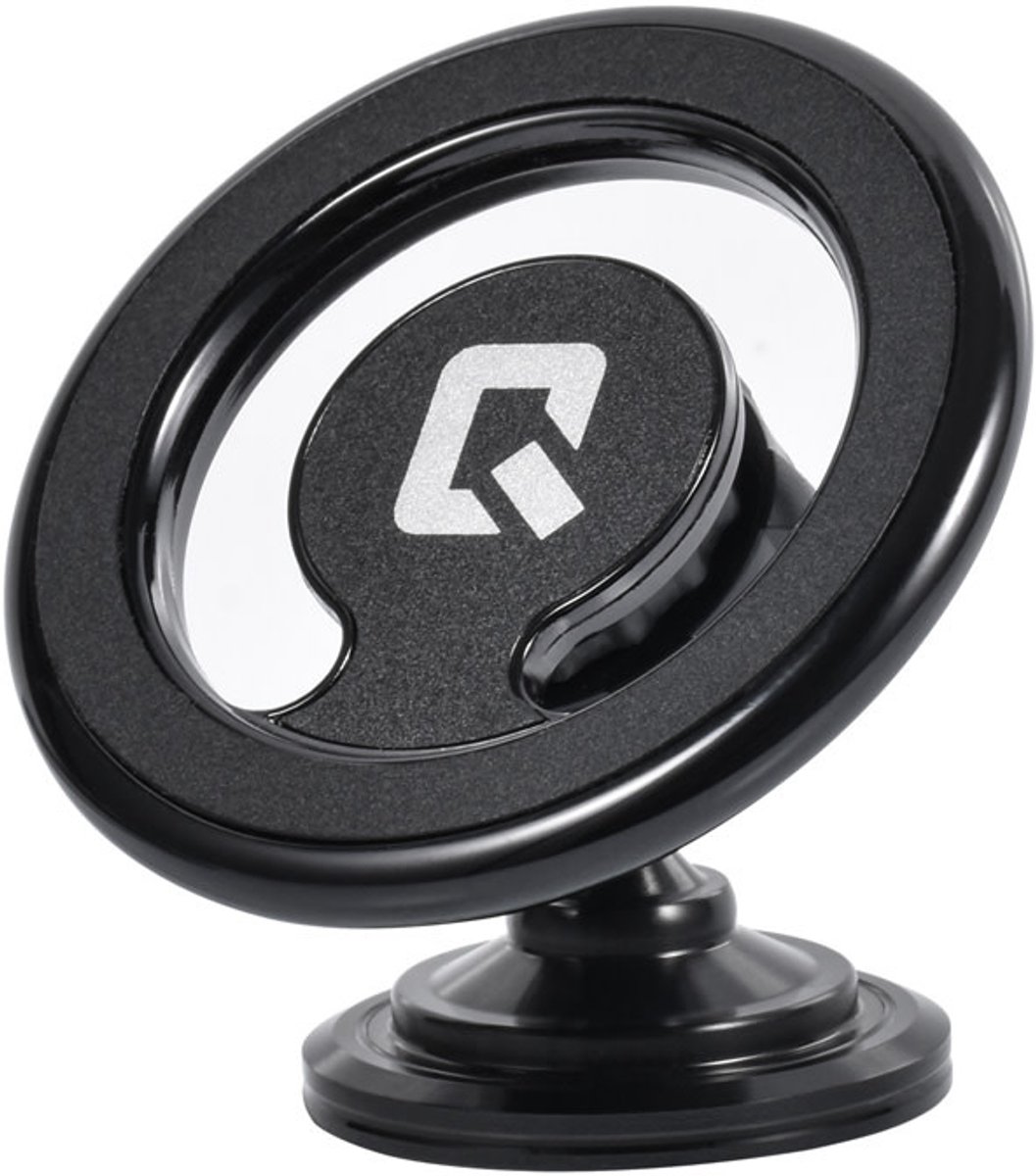 TUNIQ Magnetische 360 graden draaibare Dashboard Telefoonhouder - Magsafe Compatible - Zwart