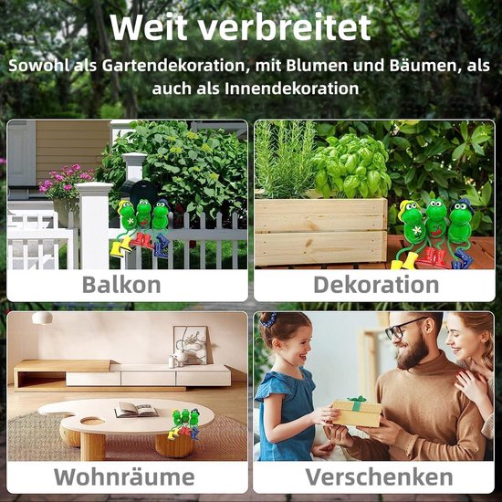 Happyyami Tuinfiguren voor buiten, weerbestendig, set van 2
