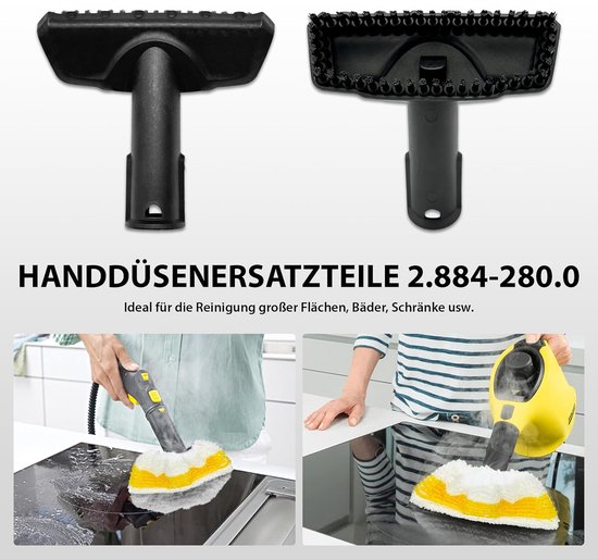 14-delige accessoireset voor stoomreiniger - geschikt voor diverse taken - 14 stuks — afbeelding 5