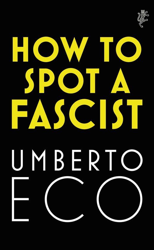 How to Spot a Fascist - cover