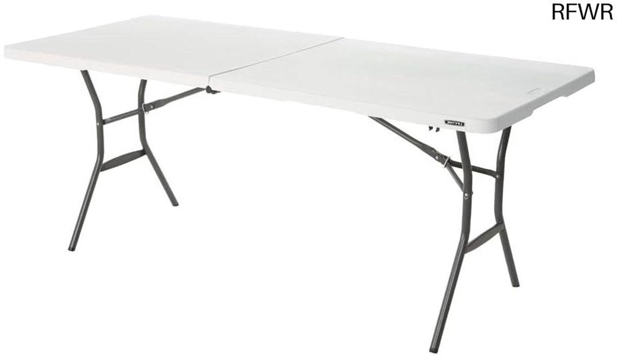 RFWR® Inklapbare Lange Tafel 183 x 76 cm - Ideaal voor Binnen en Buiten