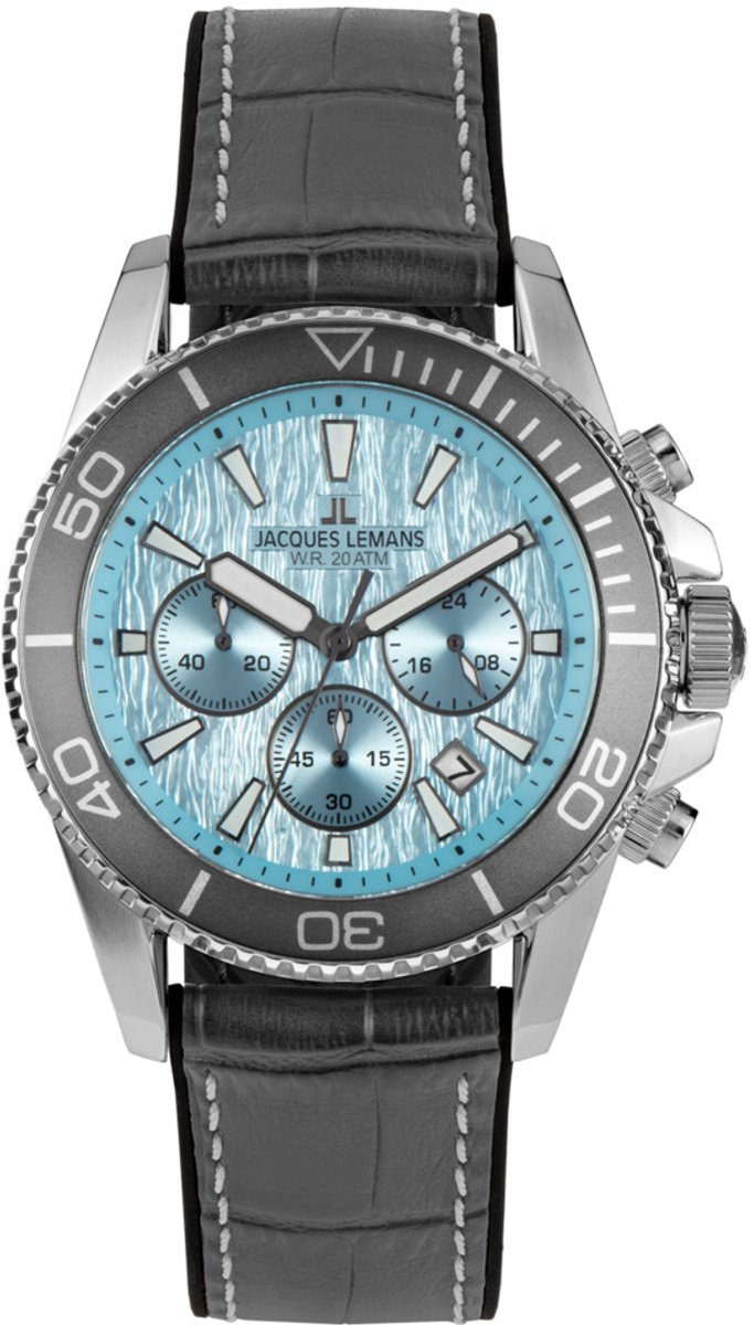 Chronograaf Liverpool Diver Blue - Grey