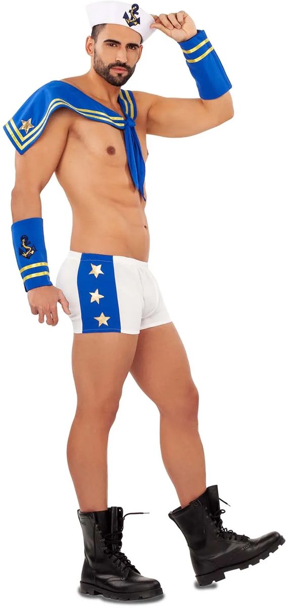 VIVING COSTUMES / JUINSA - Sexy matrozenkostuum voor mannen - XL