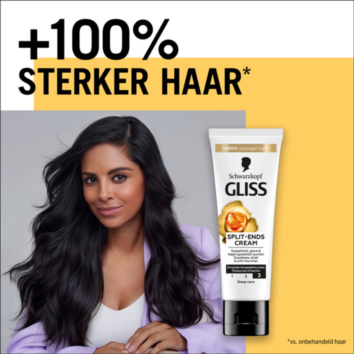 Goedkoopste Schwarzkopf Gliss Split-Ends Cream - 50 ml