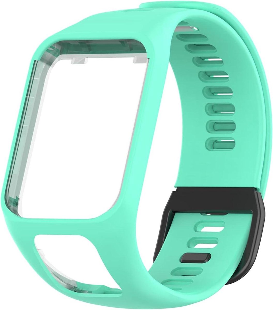 Allecto Plus - Vervangende horlogeband voor TomTom Golfer-Runner-Spark - Zwart - Stijlvol en duurzaam