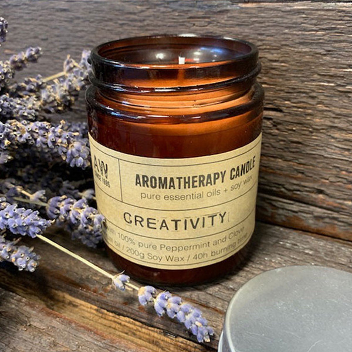 Aromatherapie Sojakaars 200g - Creativiteit