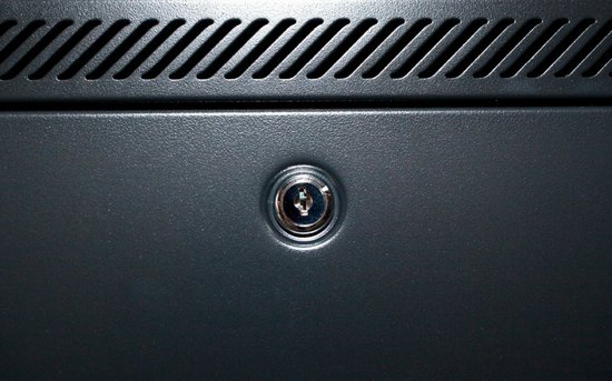 Azerty DS6606-Double, Rack monté sur le mur, 6U, Gestion optimisée des câbles, 18 kg, Noir