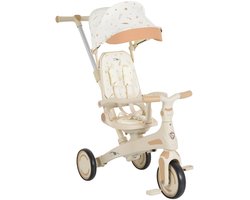 Byox Juno Beige 1-5 jaar Driewieler met Duwstang