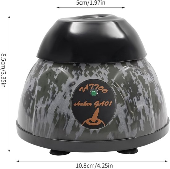 RFWR® Mini Vortex Mixer voor Tattoo-inkt en Nagellak - Draadloze Multifunctionele Shaker met Hoge Snelheid van RFWR — afbeelding 2