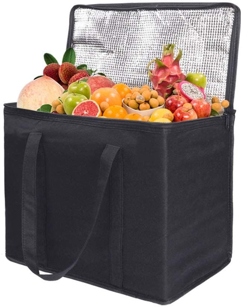 Grote koeltas - thermische tas - opvouwbare koelbox - 41 x 23 x 33 cm
