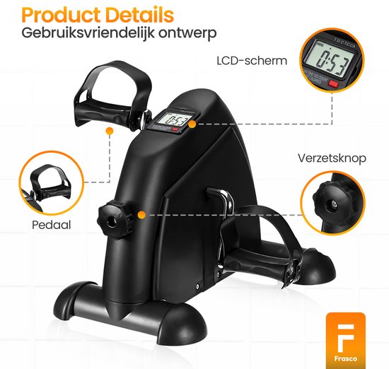 FrascoFit Elektrische Stoelfiets - Met LCD Scherm - Bol