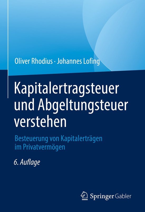 Kapitalertragsteuer und Abgeltungsteuer verstehen - cover