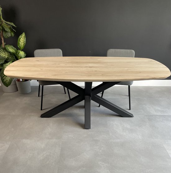 Blackwood - Deens Ovale Eettafel - Puur Massief Eiken - Behandeld ...