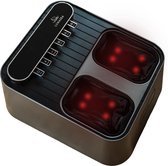 Bol.com LunaSea's Voetmassage Apparaat - Voetmassage - Shiatsu - Draadloos - Inclusief luchtcompressie - Infarood - Ozone Sterra... aanbieding