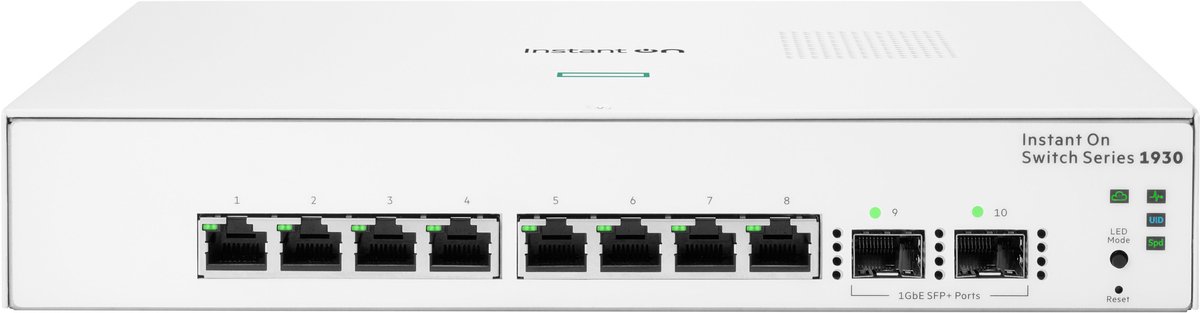 HPE Aruba IOn 1930 8G 2SFP Switch JL680A