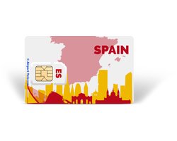 eSIM Spanje Unlimited 30 Dagen Data Prepaid Met Snel 4G/5G Internet En Bellen Op Reis In Europa Met Airport Telecom