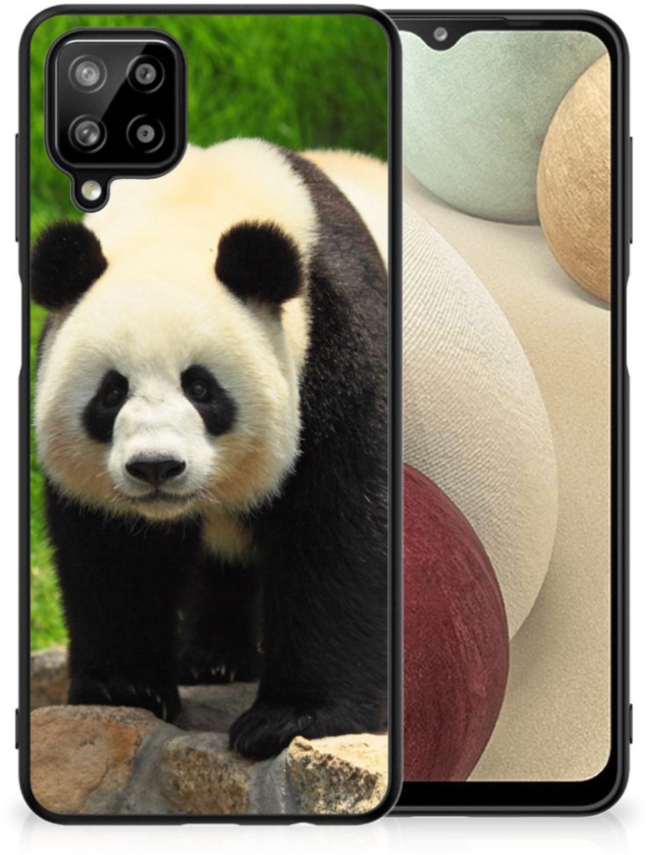 Samsung Galaxy A12 Dierenprint Telefoonhoesje Panda