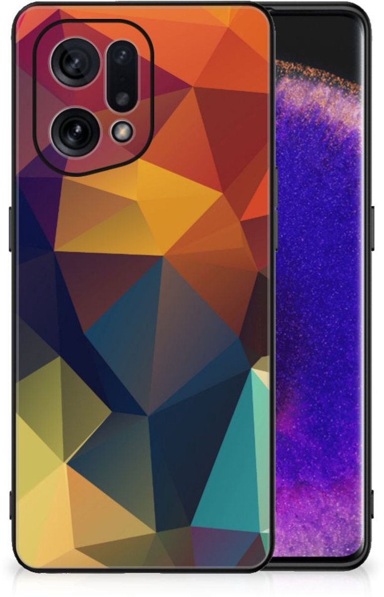 OPPO Find X5 Backcover Polygon Color