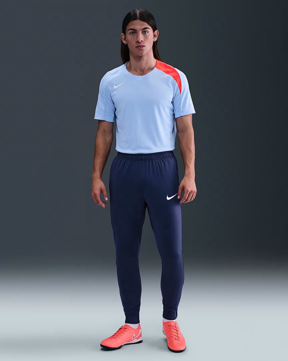 Nike Strike Top T90 T-Shirt - Baby Blue - Maat L - Heren