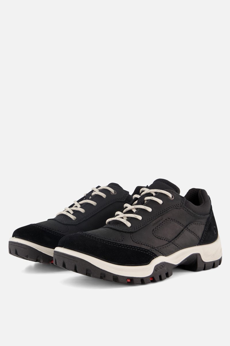 Ecco Xpedition III Veterschoenen Leer Dames Zwart