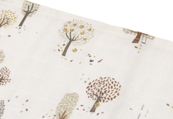 Jollein Hydrofiele Doek Small - 70x70cm - Tiny Park - 3 Stuks van Merkloos — afbeelding 4