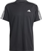 adidas Performance Train Essentials 3-Stripes Training T-shirt - Heren - Zwart- XL