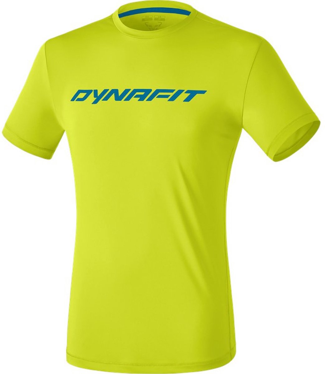 DYNAFIT Traverse 2 Korte Mouwen T-Shirt Heren - Lime Punch - M