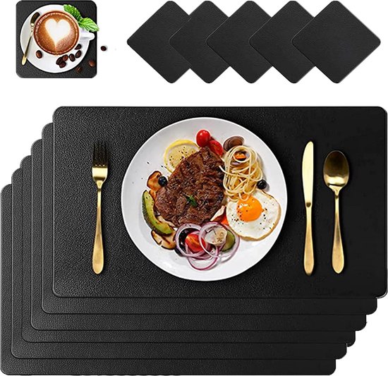 Set van placemats Tafel Decoratie Dineren Eetkamer Accessoires bol