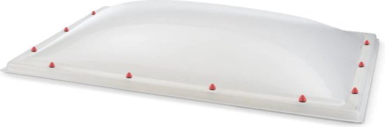 Lanterneau en polycarbonate Skylux 6 parois - opale 1000 x 2000 mm