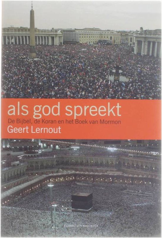 Cover van het boek 'Als god spreekt' van Geert Lernout