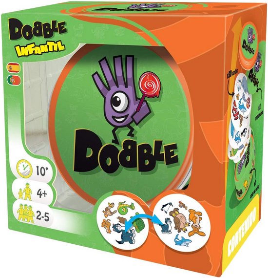 Afbeelding van het spel Bordspel Dobble Kids Asmodee (ES-PT)