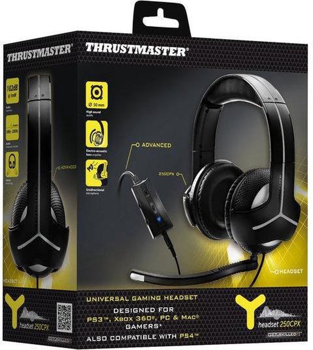 Thrustmaster Y250CPX Gaming Headset PC + PS3 + Xbox 360 + PS4 + 3DS + PS Vita + Mobile