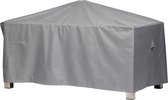 Housse de protection pour table de jardin rectangulaire | 145 x 95 x 71 cm | polyester tissé Oxford 600D, couleur : gris