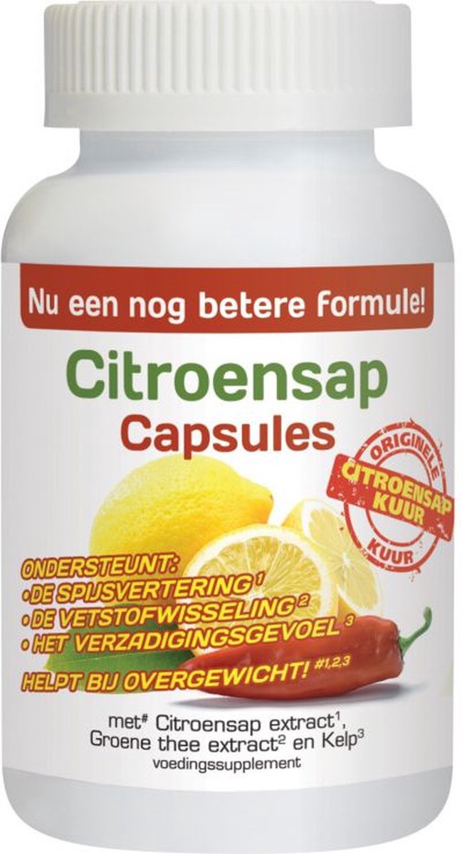 Natusor Citroensapkuur (60 capsules) - Natusor