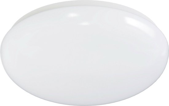 LED Plafondlamp - Opbouw Rond - 24W - Natuurlijk Wit 4000K - Mat Wit - Aluminium