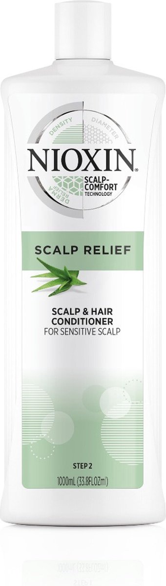 Nioxin scalp relief conditioner 1000ml - Conditioner voor ieder haartype