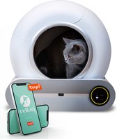 Cellavi Kattenbak Zelfreinigend – Automatische Kattenbak – XXL – Voor Grote Katten - Met App en Touchscreen – 65L